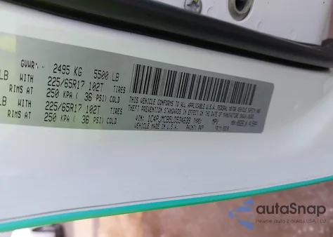 2020 Jeep Cherokee Latitude 4X4 from USA, damaged, VIN 1C4PJMCB5LD534639